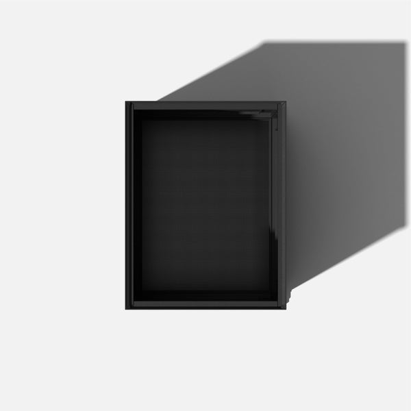 2-in-1 Outdoor Side Table with Storage Tray