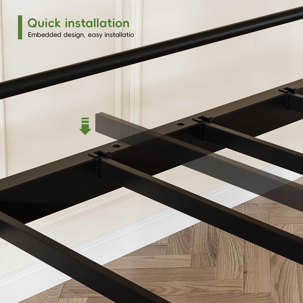 Twin Over Twin Bunk Bed with USB Charging & Storage