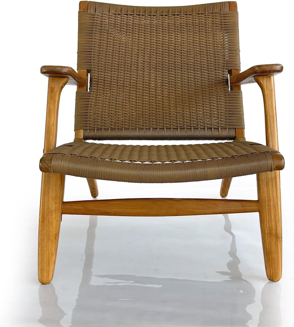 Teak Wood Midcentury Club Lounge Chair