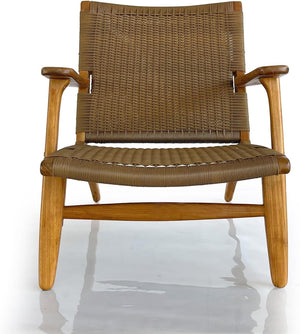 Teak Wood Midcentury Club Lounge Chair