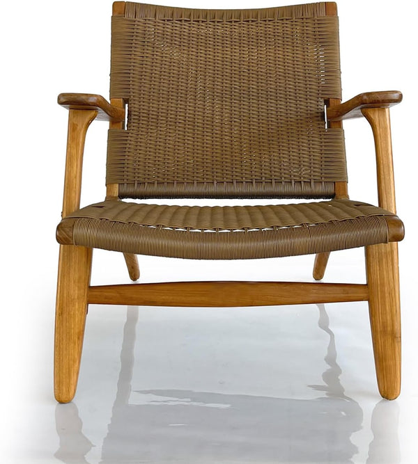 Teak Wood Midcentury Club Lounge Chair