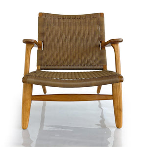Teak Wood Midcentury Club Lounge Chair