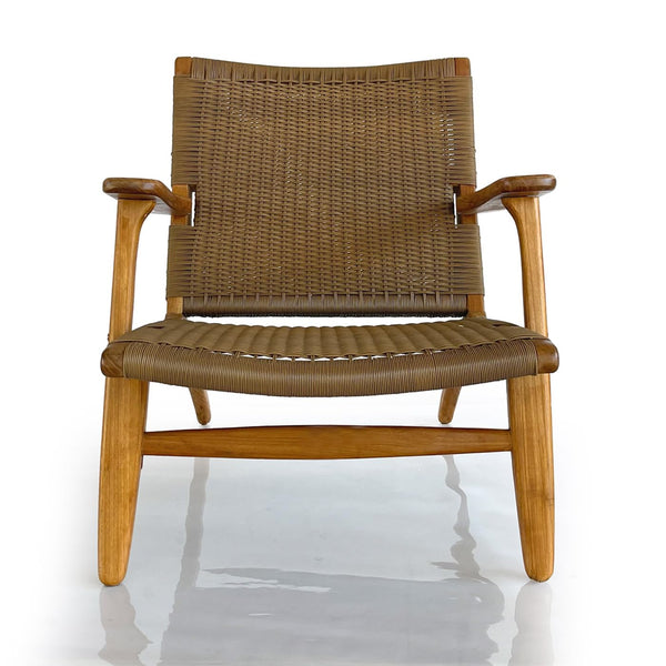 Teak Wood Midcentury Club Lounge Chair