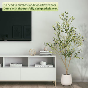 Artificial Olive Tree with Planter – 5ft, 6ft & 7ft