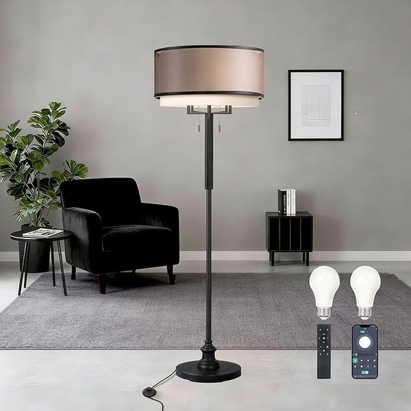 Dimmable Floor Lamp with Remote & App Control