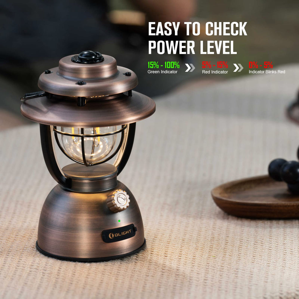 Rechargeable LED Camping Lantern with Dual Light Sources