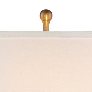Traditional Glass Table Lamps – Set of 2