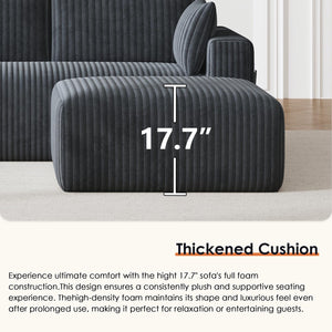 146" Modular Sectional Cloud Couch