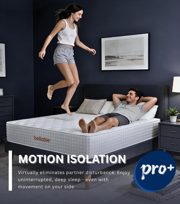 Full XL Hybrid Mattress 14 Inch with Cooling Gel Memory Foam & Pocket Springs