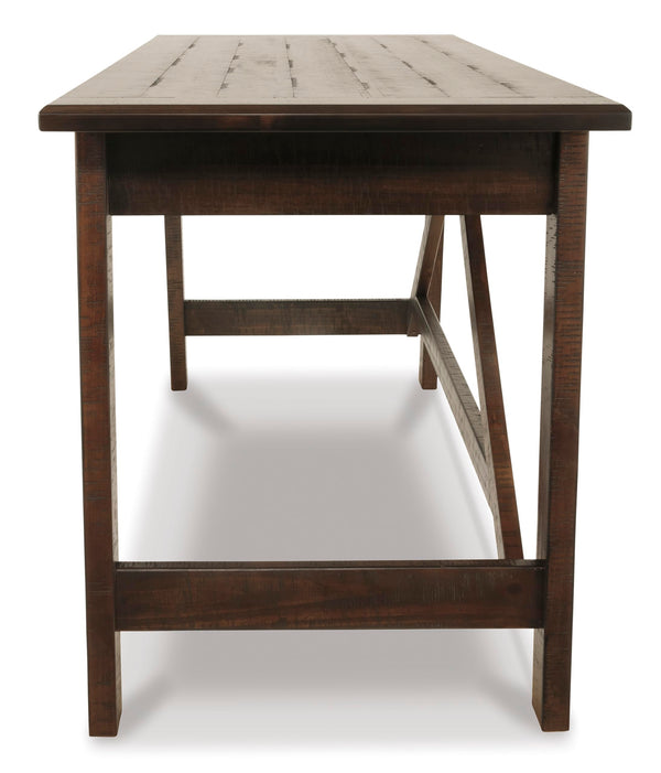 Rustic Industrial Home Office Desk with Drawers
