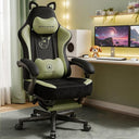 Cat Ear Gaming Chair – Velvet Reclining Office Chair