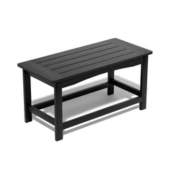 Outdoor HDPE Patio Coffee Table – All-Weather Rectangle Side Table