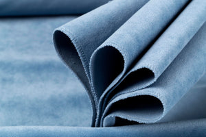 Luxury Velvet Upholstery Fabric by the Yard – Lilac, AquaClean, 54" Wide