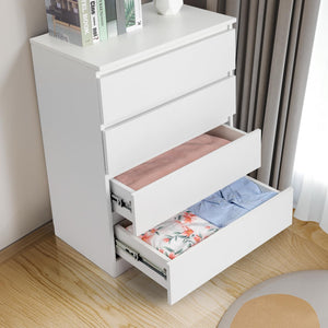 4-Drawer Dresser Chest of Drawers with Anti-Tip Device