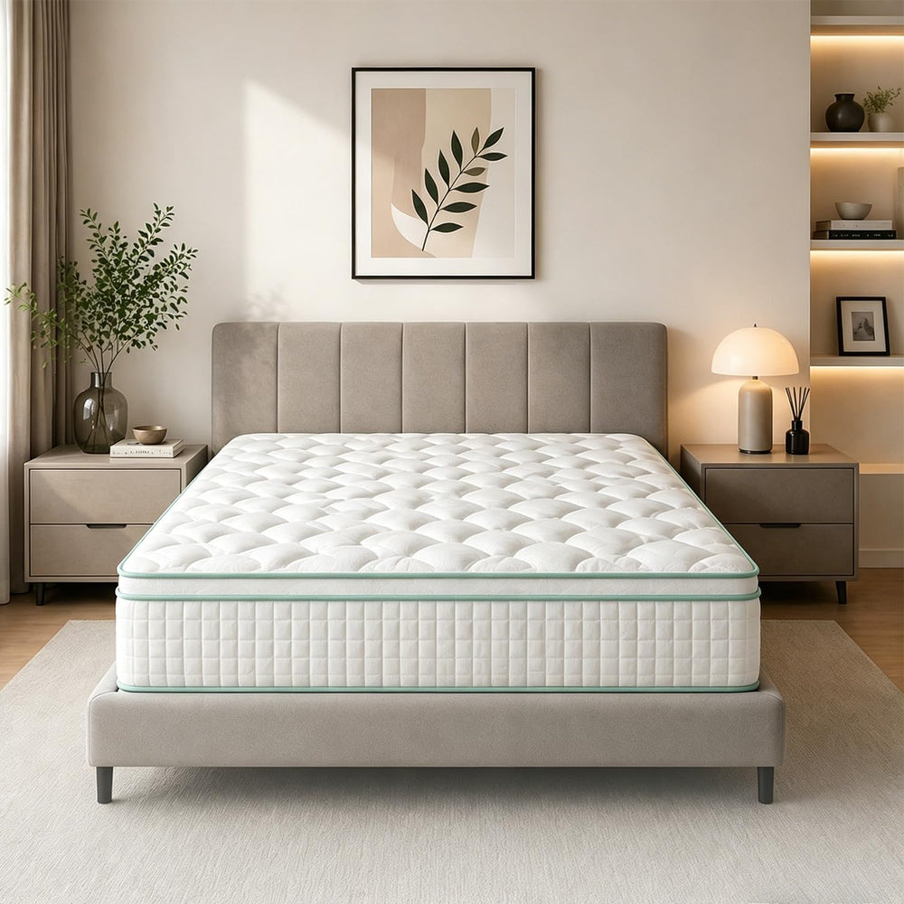 Queen 12-Inch Hybrid Mattress in a Box
