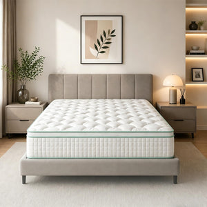 Queen 12-Inch Hybrid Mattress in a Box