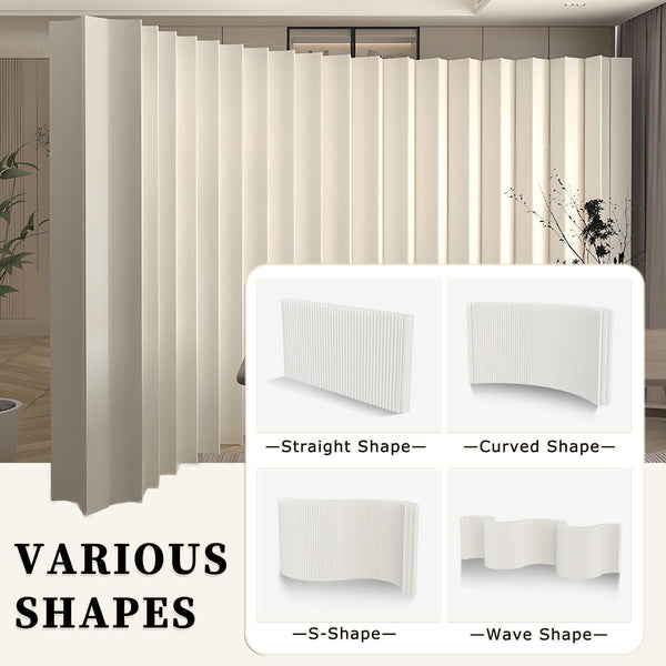 Foldable Paper Room Divider – Portable Privacy Screen