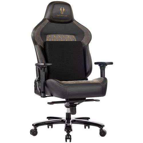 Big & Tall Gaming Chair 440LBS, Memory Foam, 4D Armrests, High-Back