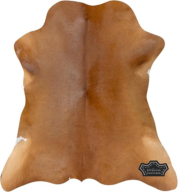 Genuine Calf Hide Cowhide Rug – Small Leather Accent Rug