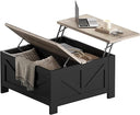 Square Lift Top Coffee Table with Hidden Storage