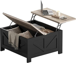 Square Lift Top Coffee Table with Hidden Storage