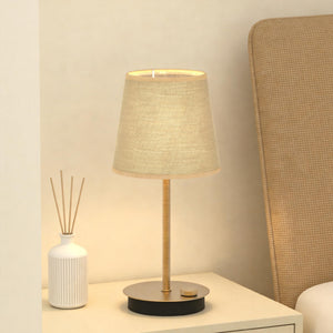 MEORA Rechargeable Cordless Table Lamp, 2 Pack Brass 3600mAh Battery Operated Lamp, 2700K Warm Light, Stepless Dimming for Bedroom, Dining Room, Living Room
