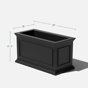 Large Rectangular Outdoor Planter Box