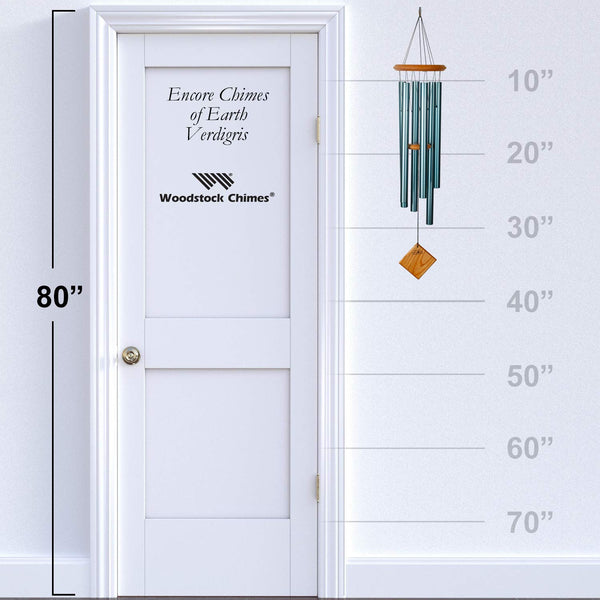 Aluminum Outdoor Wind Chime 37 Inch