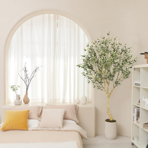 Artificial Indoor Olive Tree with Realistic Leaves