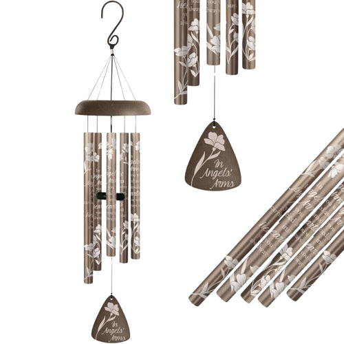 Angels' Arms Memorial Wind Chime – Outdoor Bereavement Decor