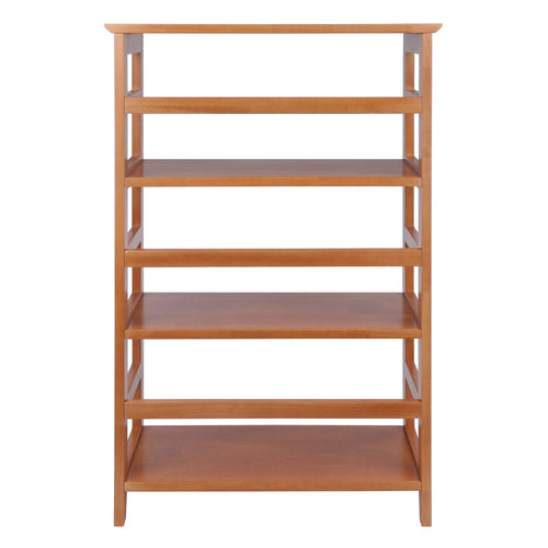 4-Tier Beechwood Bookshelf – Honey Finish