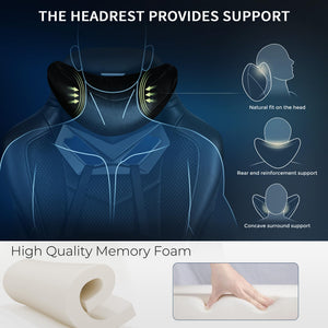 Ergonomic Gaming Chair with Mesh Back & Lumbar Support