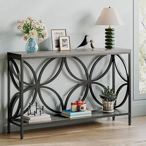 Industrial Console Table 47.24"