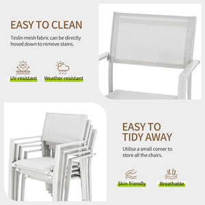 11-Piece Outdoor Patio Dining Set – Extendable Aluminum Table & Chairs