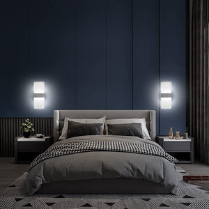 Modern LED Wall Sconce – Hardwired Up Down Light