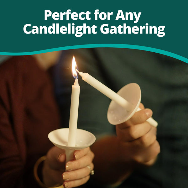 Reusable Plastic Candle Drip Protectors for Church & Memorial Services