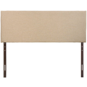 Linen Upholstered Queen Headboard