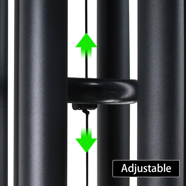 74 Inch Extra Large Outdoor Wind Chimes – Deep Tone Aluminum