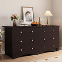 6-Drawer Dresser with TV Stand