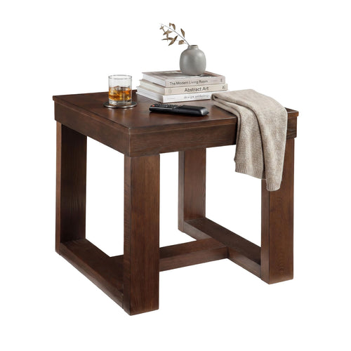 Mid-Century Square End Table