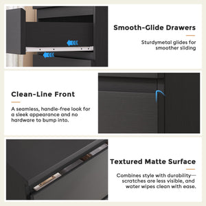4-Drawer Dresser Chest of Drawers