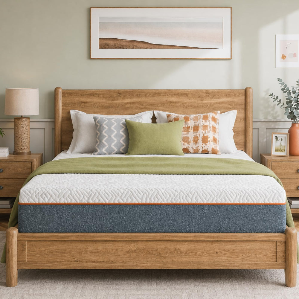 Queen Size 8-Inch Cooling Gel Memory Foam Mattress