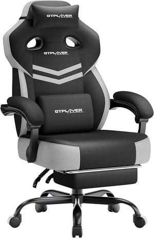 Big & Tall Gaming Chair with Footrest & Recliner