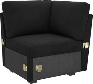 Modular Sectional Sleeper Sofa with Pull-Out Bed