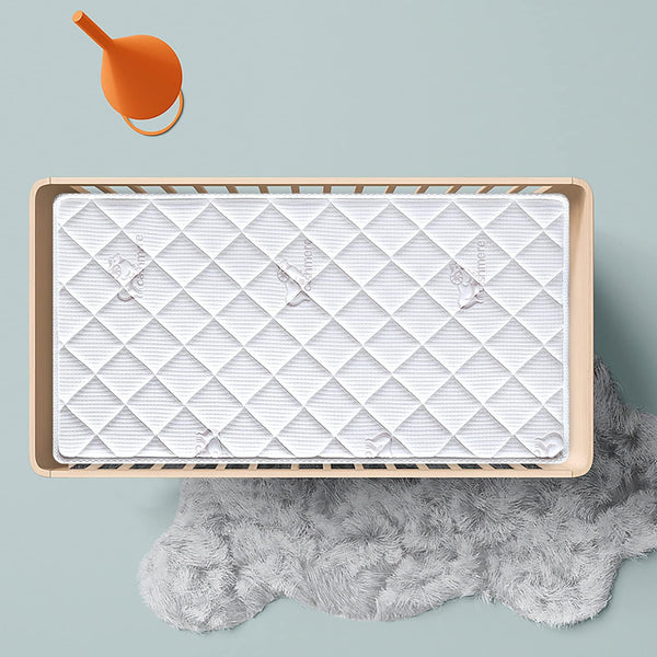 Firm Soft Crib & Toddler Mattress – 5" Thick, Hypoallergenic, Fits Standard Cribs
