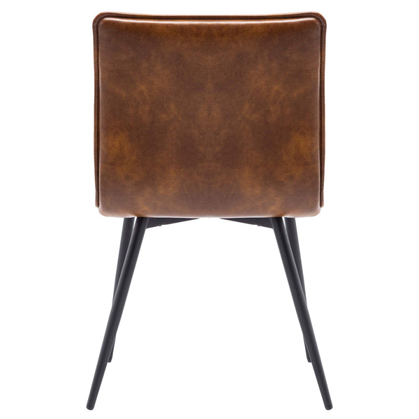 PU Leather Upholstered Dining Chairs Set of 4