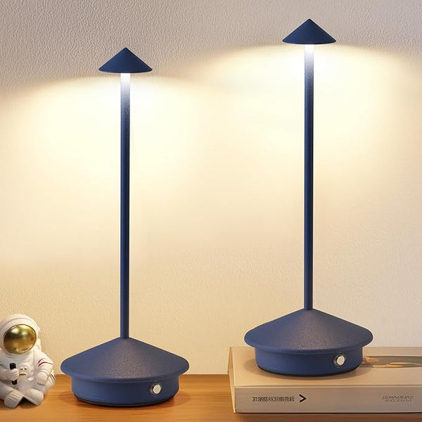 Cordless LED Table Lamp Set of 2