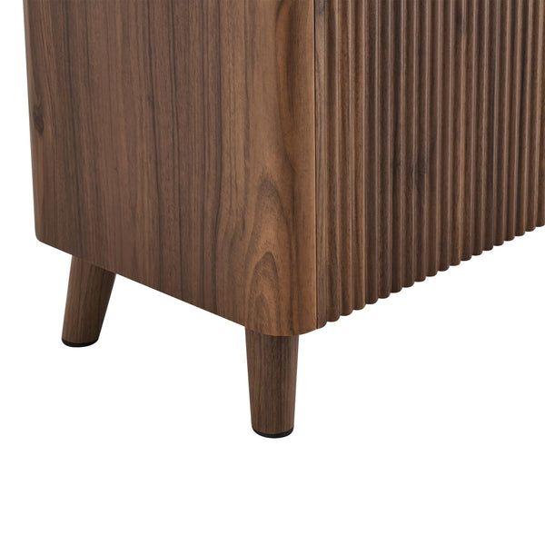 TV Stand for 80 Inch TV with Storage, Drawers & Adjustable Shelves
