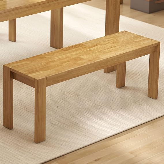 Solid Wood Dining & Entryway Bench 47.25"