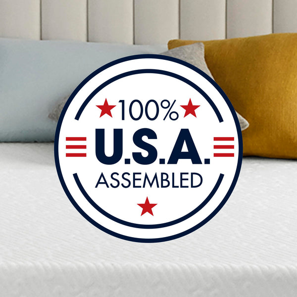 Cooling Gel Memory Foam Mattress – Medium-Firm Support, CertiPur-US Certified